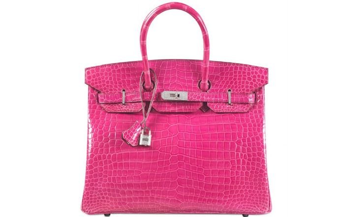 Fuchsia Diamond-Studded Hermès Birkin
