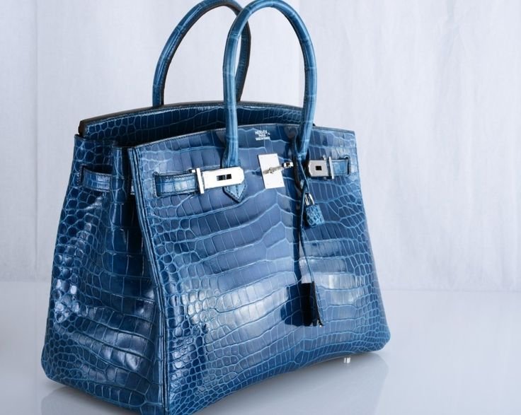 Blue Crocodile Hermès Birkin