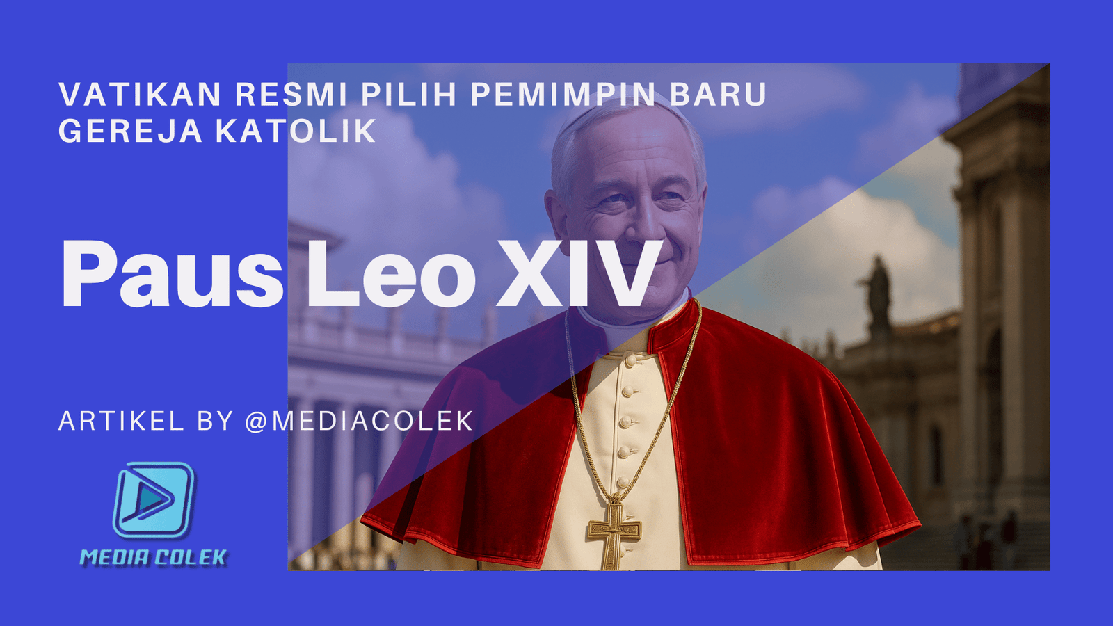 Paus Leo XIV terpilih sebagai pemimpin baru Gereja Katolik di Vatikan