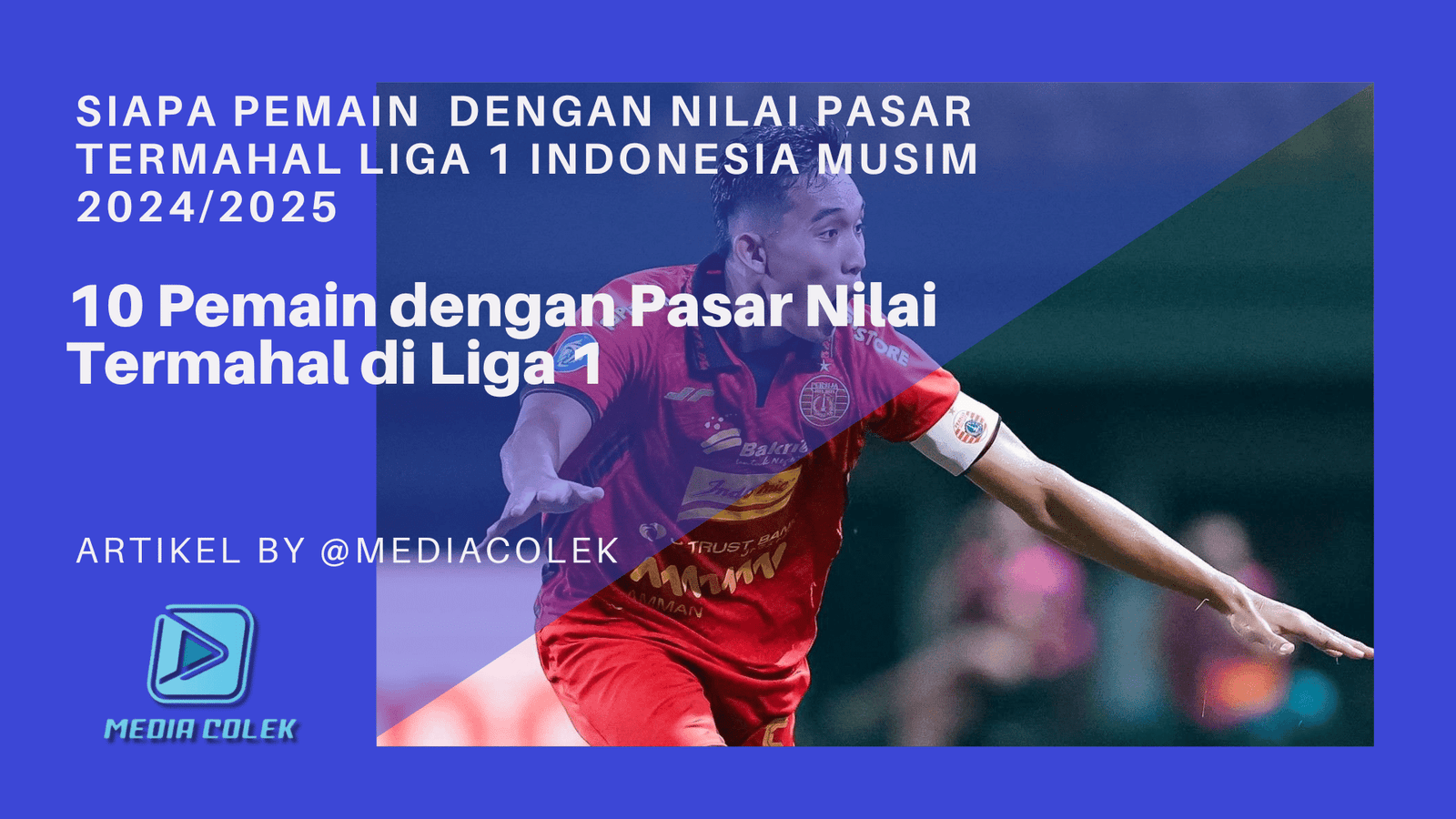 Simak daftar 10 pemain dengan nilai pasar termahal di Liga 1 Indonesia musim ini. Dari Rizky Ridho hingga Marcelino Cirino.