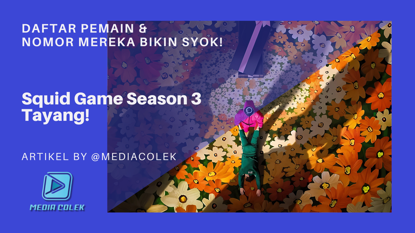 Pemeran Squid Game Season 3 dan nomor pemain mereka